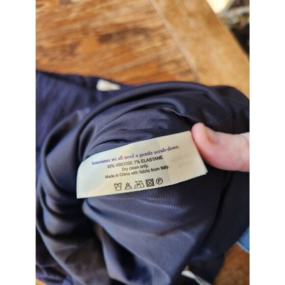 MM. Lafleur New York Montgomery Skirt In Aegean Blue sz 4 - Picture 4 of 5